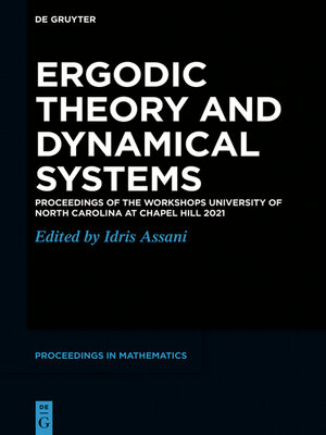 cover image of Ergodic Theory and Dynamical Systems